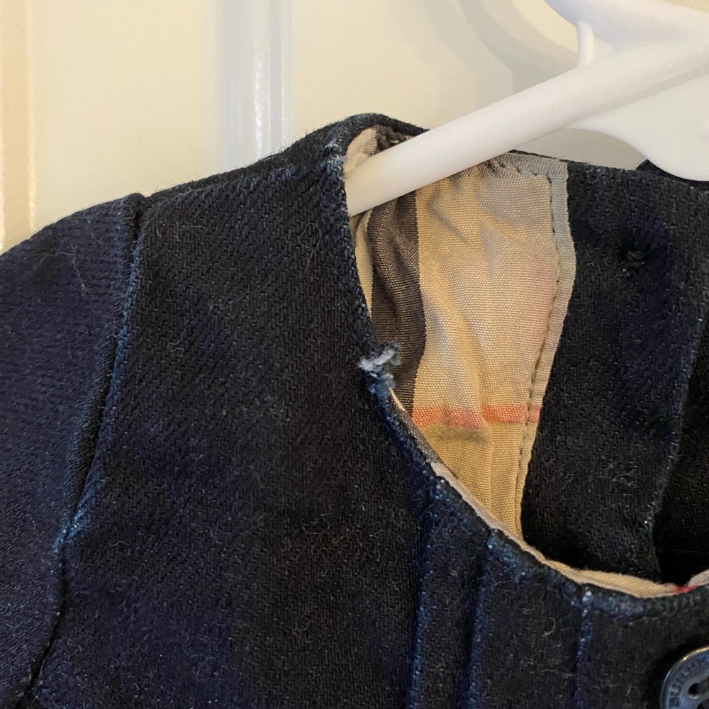 Burberry Infant Girls Denim Dress - Picture 5 of 12